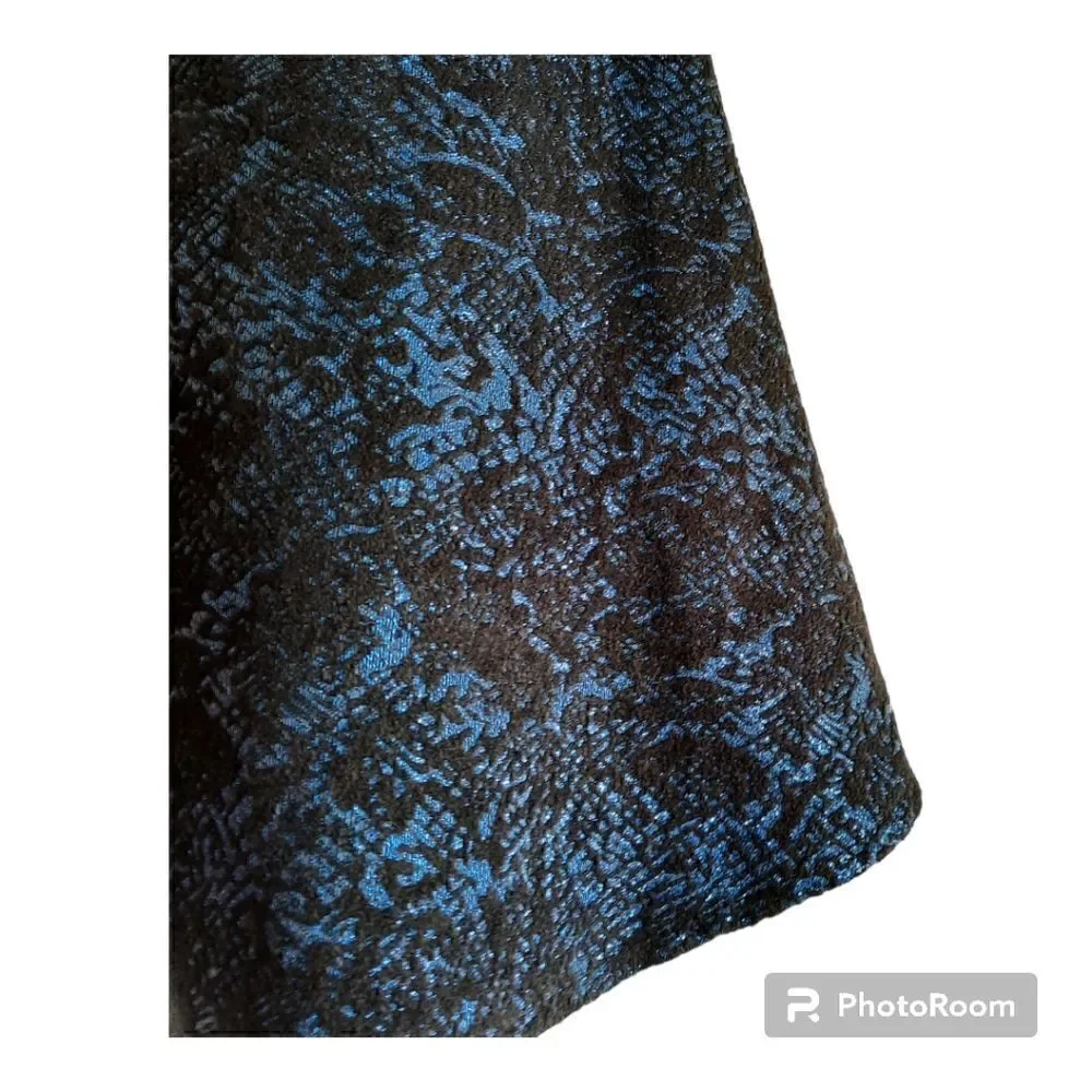 Children's Place Dress A-Line Blue Black Sleeveless Detachable Belt